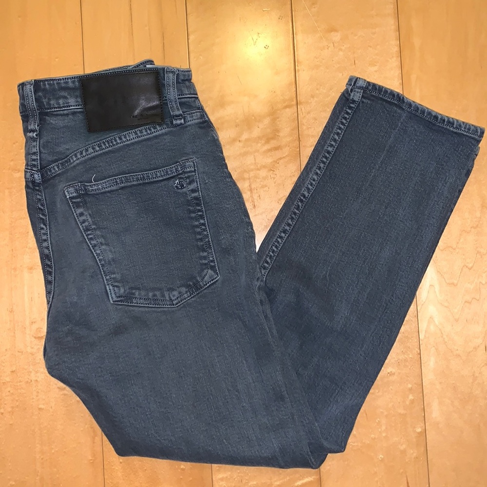 Rag & Bone Maya High Rise Ankle Slim Jeans